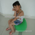 Suitable for 5 to 10 years old children to play with non-toxic yellow PVC inflatable toys